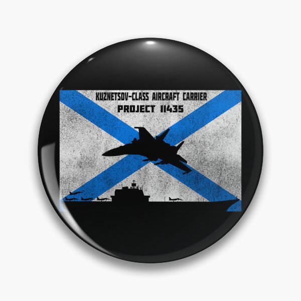 Item preview, Kuznetsov-class Aircraft Carrier Su-33 Russian Naval Flag designed and sold by MilitaryMart.