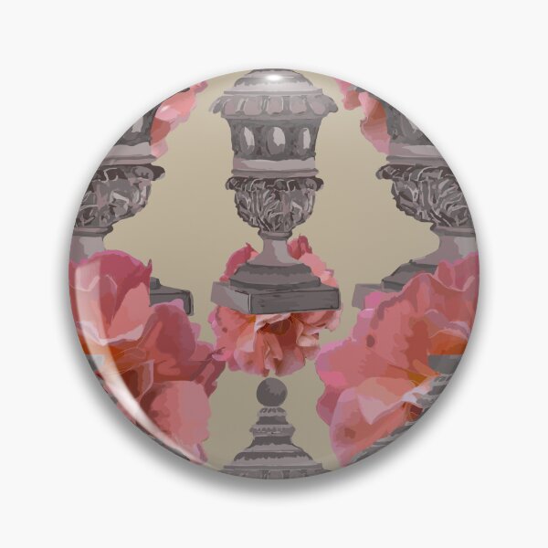 Item preview, CLASSIC GARDEN URN WITH ROSES designed and sold by ABEBERMANCHUTE.