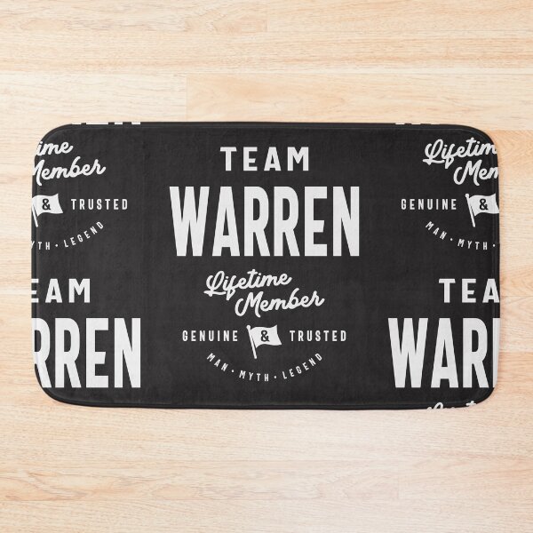 Item preview, Team Warren Lifetime Member - Name Warren  designed and sold by cidolopez.