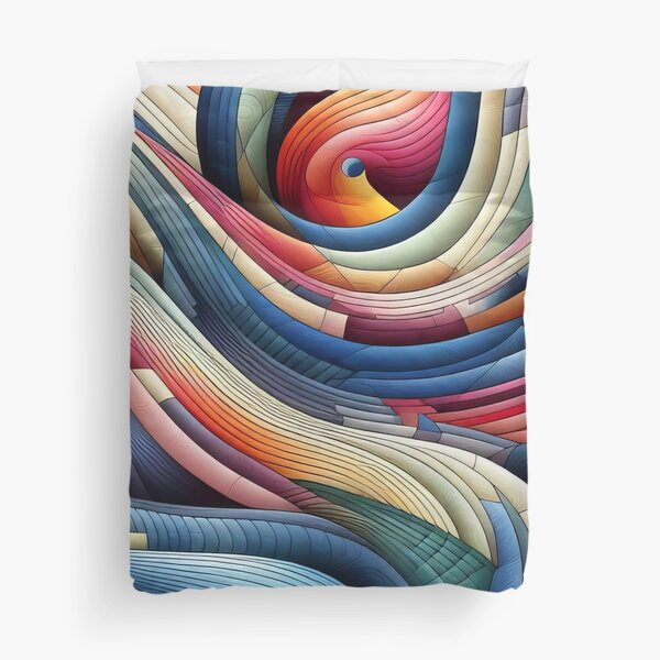 Item preview, Vibrant Swirls of Abstraction A Visual Symphony designed and sold by ArtComixHaven.