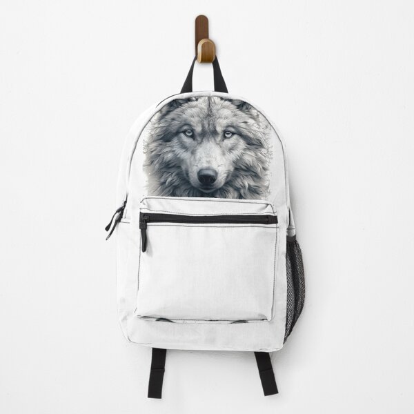 Item preview, Intricate Monochrome Wolf Illustration Featuring Geometric and Celestial Elements designed and sold by Reichcorp.
