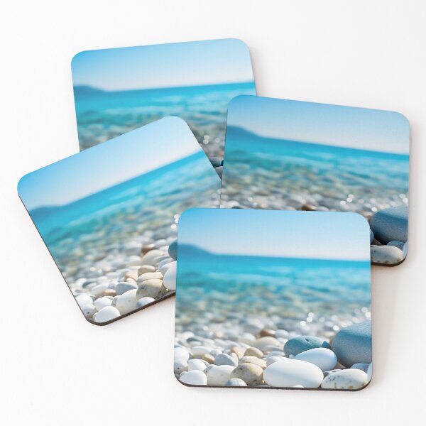 Item preview, Beach View with White Pebble designed and sold by mearriyln.
