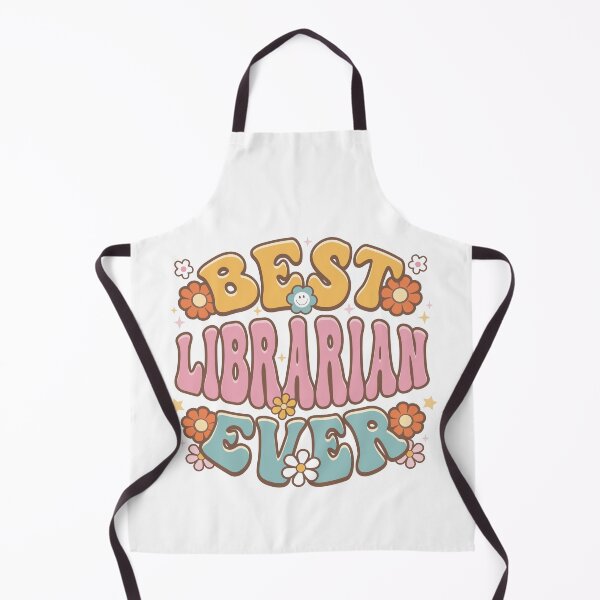 Item preview, Best Librarian Ever Groovy Retro designed and sold by jmbeezee.