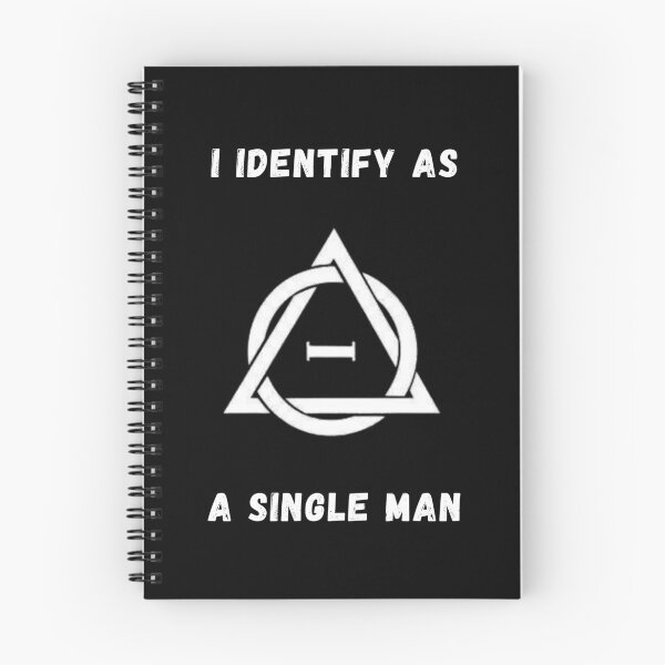Item preview, I Identify As A Single Man! Therian / Therianthropy Symbol designed and sold by Artography Designs.
