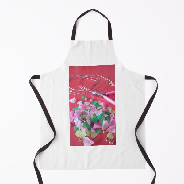 Item preview, Making jewellery in pinks, greens and reds designed and sold by Emma Amies.