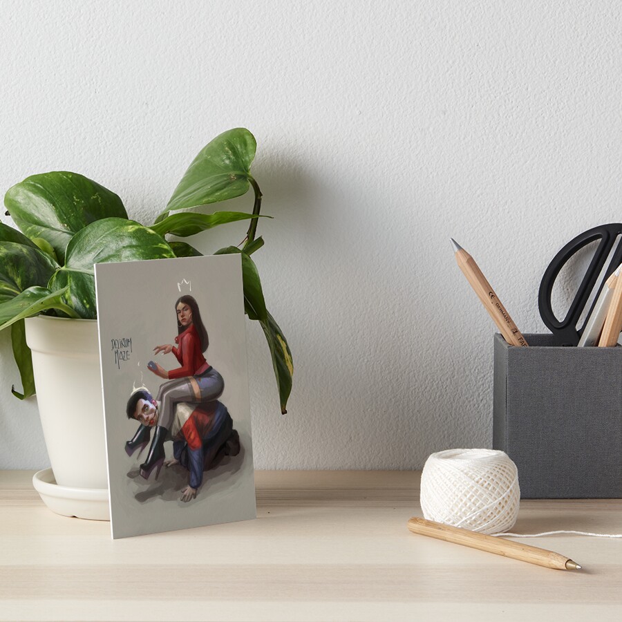 Item preview, Art Board Print designed and sold by Delirium-Maze.