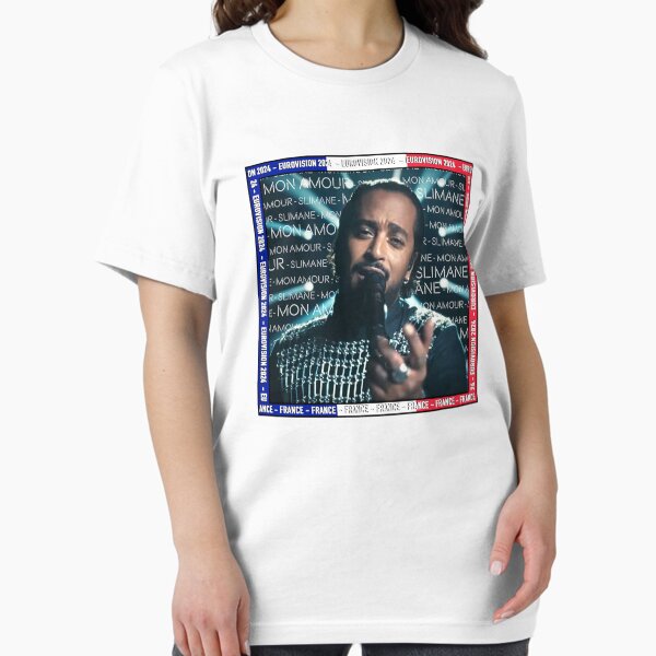 Item preview, Eurovision 2024 Slimane "Mon Amour" France designed and sold by MooMoo Designs.