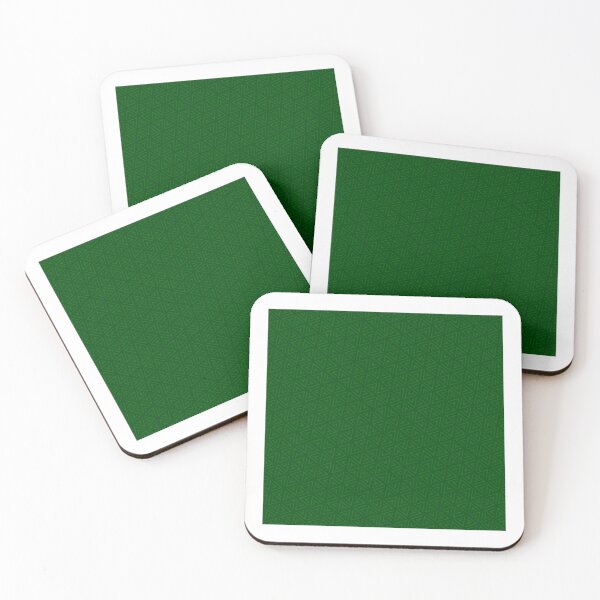 Item preview, Green Triangle Hexagons Segmented Symbols Forest-Green Perpetual Outline designed and sold by Alchemy-A-La-G.