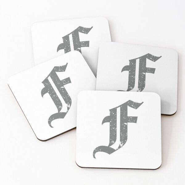 Item preview, Calligraphic Capital Letter F Grunge designed and sold by KTSubz Faith & Fun Designs.