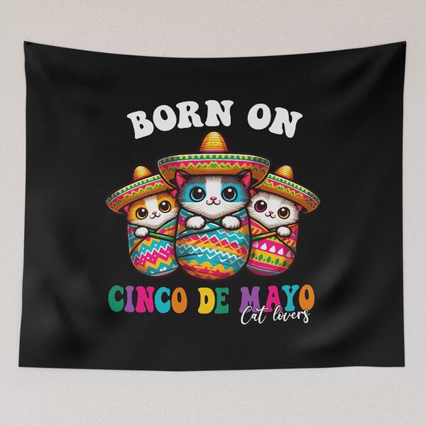 Item preview, Swaddle Mexican kitten Born on Cinco DE Mayo Nicu Nurse Week Gift designed and sold by JUSTBEELEGANT.