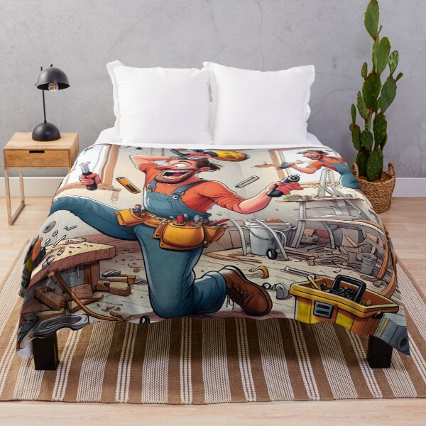 Item preview, FUNNY DAD doing some work around the house and things aren't going well! designed and sold by Starwebd.