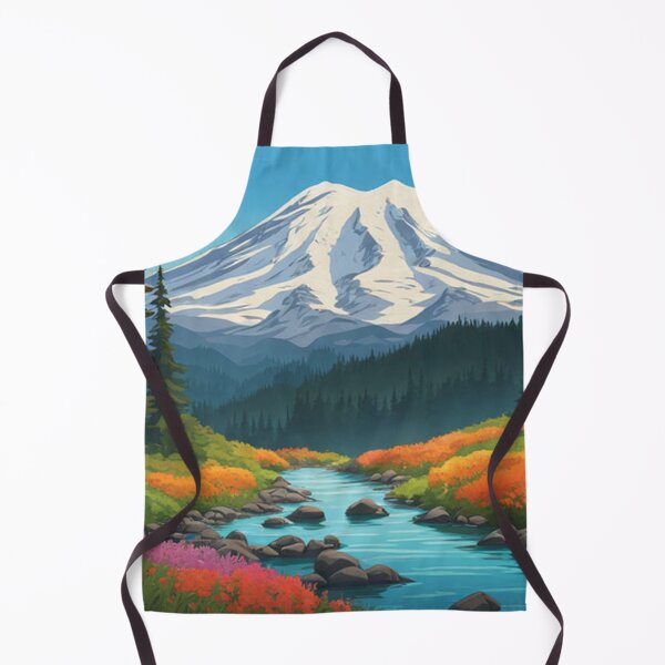 Item preview, Mt Ranier National Park designed and sold by SievesWeaves.
