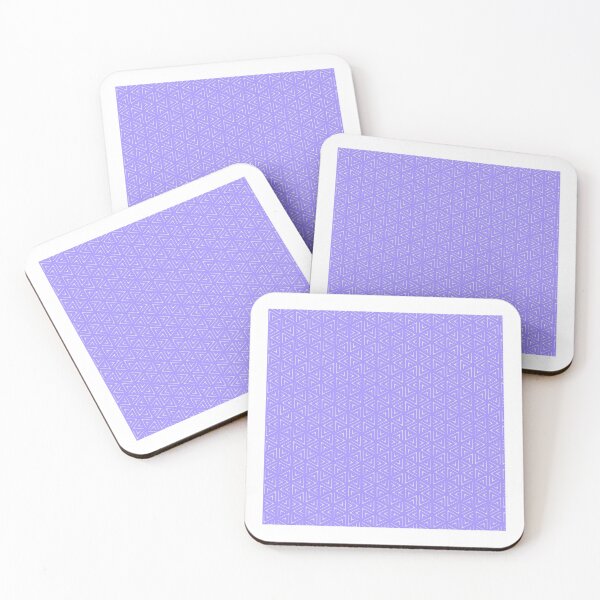 Item preview, Grey Triangle Hexagons Segmented Symbols Purple Perpetual Outline designed and sold by Alchemy-A-La-G.