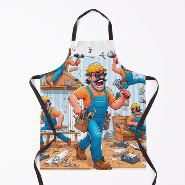 Item preview, FUNNY DAD doing some work around the house and things aren't going well! designed and sold by Starwebd.