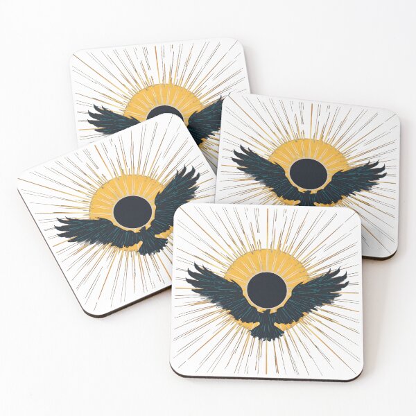 Item preview, Total Solar Eclipse Eagle designed and sold by Spicy-arts.