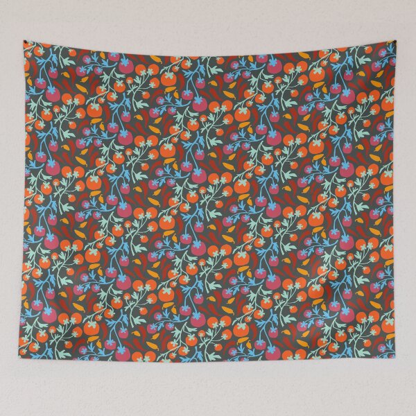 Item preview, Tomatoes and chilli’s pattern mix designed and sold by Inkworthy.