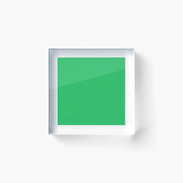 Item preview, Neon-Green Line Stripes Hexagon Shape Green Perpetual Outline designed and sold by Alchemy-A-La-G.