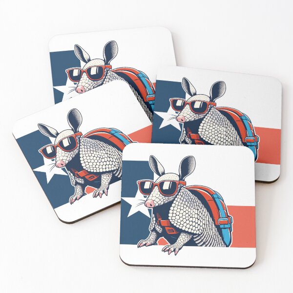 Item preview, Armadillo - Texas Wildlife designed and sold by JessArty ⭐⭐⭐⭐⭐.