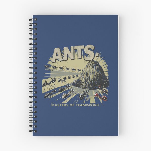 Item preview, A cool T-shirt for insect lovers. Ants working as a team. 'ANTS: MASTERS OF TEAMWORK!'. designed and sold by Gadget80.