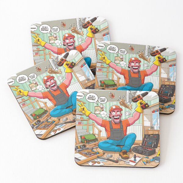 Item preview, FUNNY DAD doing some work around the house and things aren't going well! designed and sold by Starwebd.