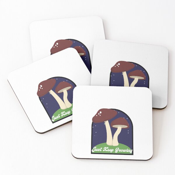 Item preview, Just Keep Growing Brown Mushrooms designed and sold by PortalPopper.