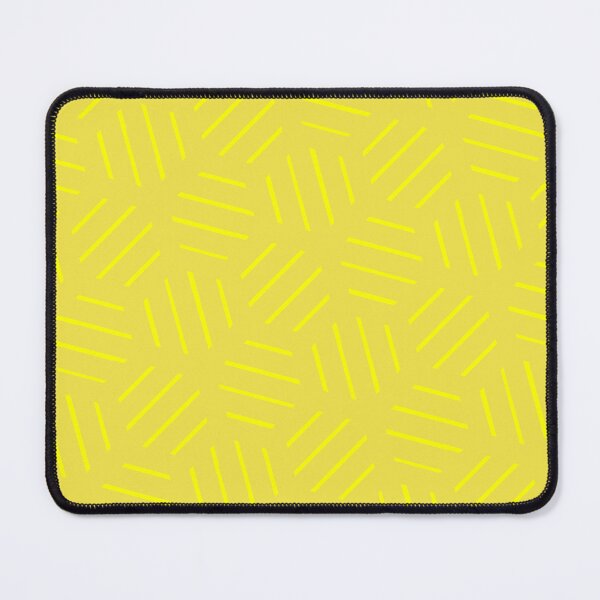 Item preview, Yellow Line Stripes Hexagon Shape Gold Perpetual Outline designed and sold by Alchemy-A-La-G.