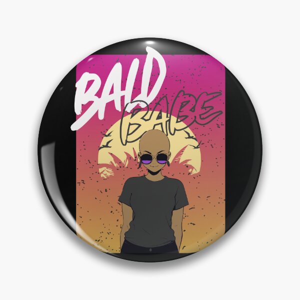 Item preview, Bald girl x bald girl designed and sold by The  Knick Knack Nook.
