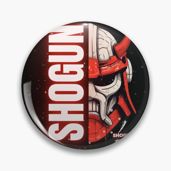 Item preview, Neon Red and White Japanese Shogun Warr designed and sold by ShogunStyle.