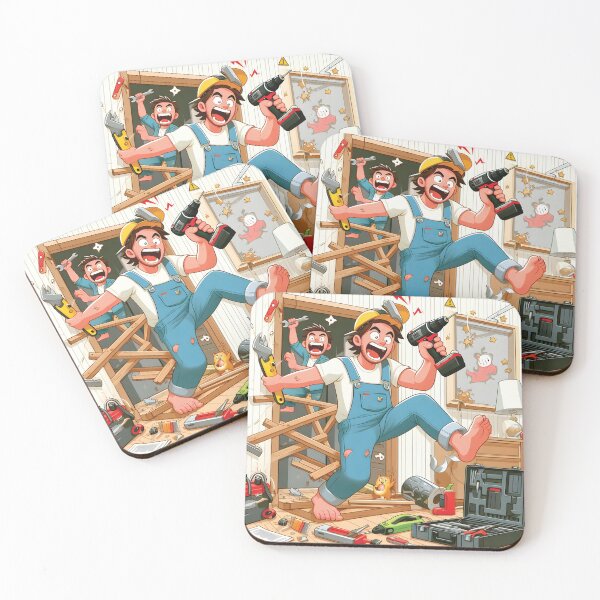 Item preview, FUNNY DAD doing some work around the house and things aren't going well! designed and sold by Starwebd.