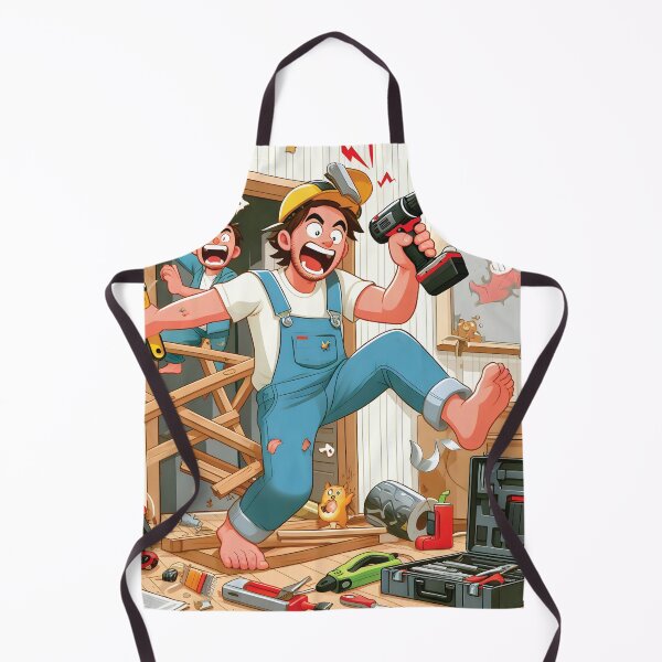 Item preview, FUNNY DAD doing some work around the house and things aren't going well! designed and sold by Starwebd.