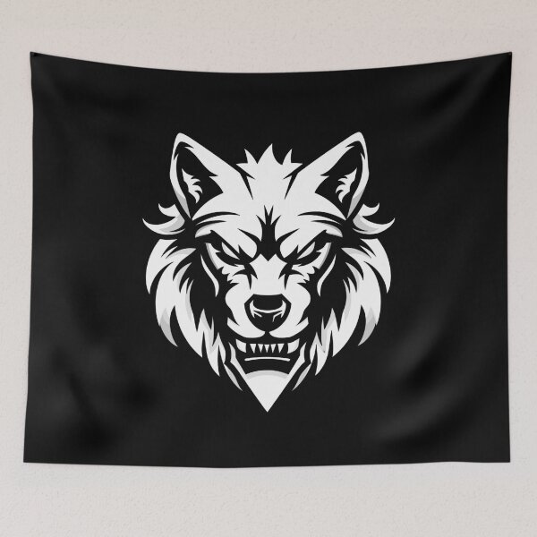 Item preview, wolfs head adorned designed and sold by Reichcorp.