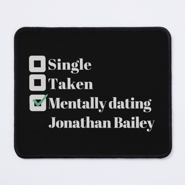 Item preview, Mentally dating Jonathan Bailey designed and sold by Arrows Designs.