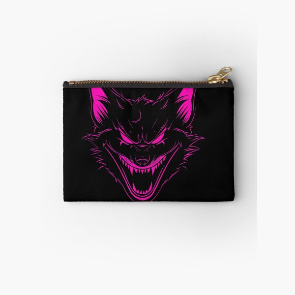 Item preview, Bright Pink Illustration of a Fierce Wolf With Intense Gaze designed and sold by Reichcorp.