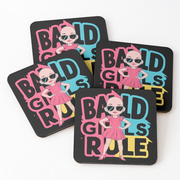 Item preview, Bald girl x bald girl designed and sold by The  Knick Knack Nook.