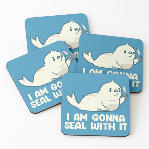 Item preview, I Am Gonna Seal With It by Tobe Fonseca designed and sold by Tobe Fonseca®.