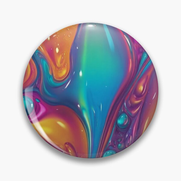 Item preview, Embracing Tomorrow: Futuristic Holo Abstract 3D Shapes designed and sold by StellarValor.