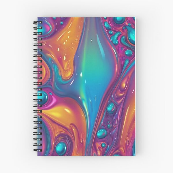 Item preview, Embracing Tomorrow: Futuristic Holo Abstract 3D Shapes designed and sold by StellarValor.