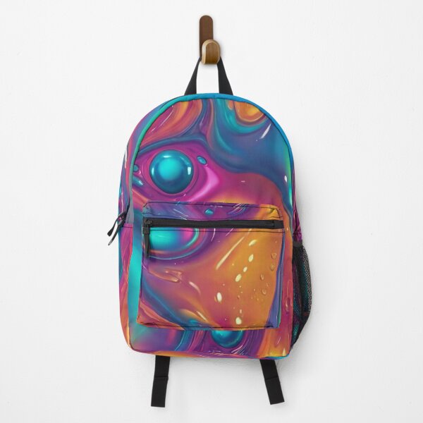 Item preview, Embracing Tomorrow: Futuristic Holo Abstract 3D Shapes designed and sold by StellarValor.