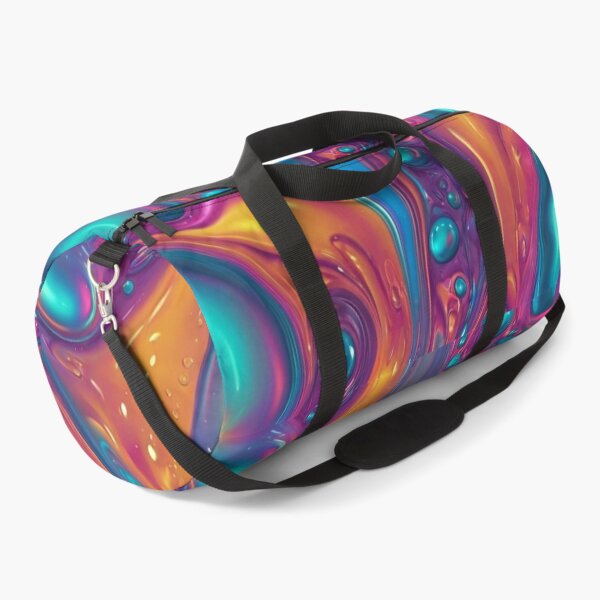 Item preview, Embracing Tomorrow: Futuristic Holo Abstract 3D Shapes designed and sold by StellarValor.