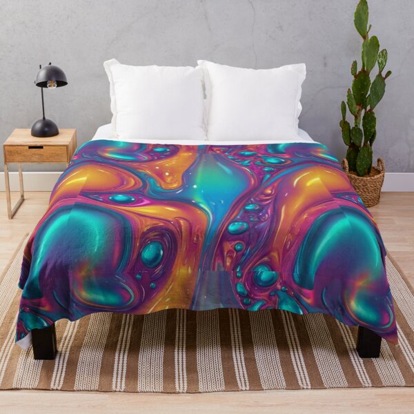 Item preview, Embracing Tomorrow: Futuristic Holo Abstract 3D Shapes designed and sold by StellarValor.