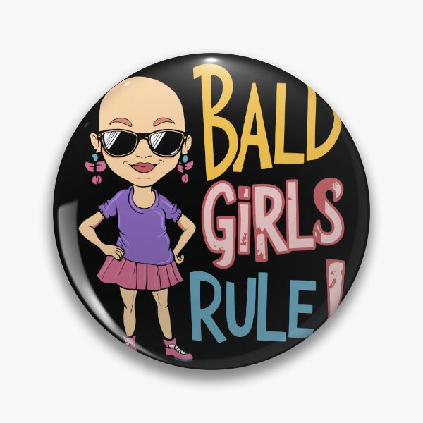 Item preview, Bald girl x bald girl designed and sold by The  Knick Knack Nook.