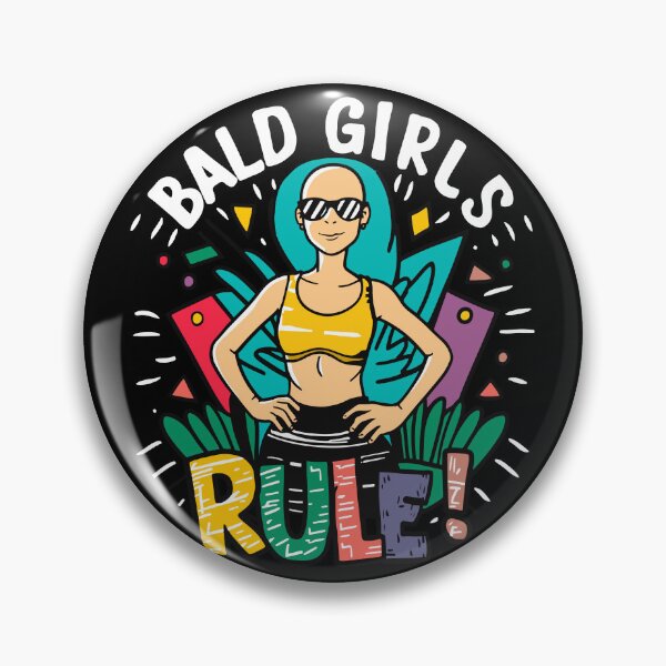 Item preview, Bald girl x bald girl designed and sold by The  Knick Knack Nook.