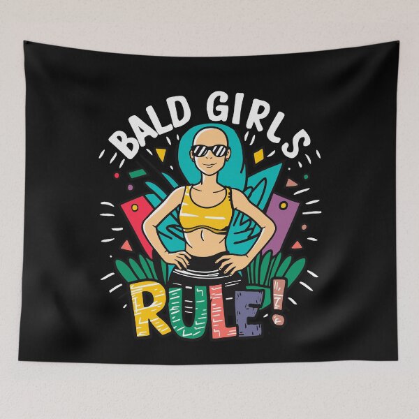 Item preview, Bald girl x bald girl designed and sold by The  Knick Knack Nook.