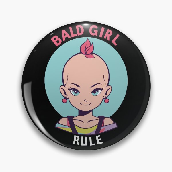 Item preview, Bald girl x bald girl designed and sold by The  Knick Knack Nook.