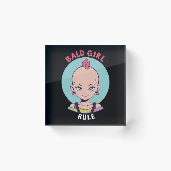 Item preview, Bald girl x bald girl designed and sold by The  Knick Knack Nook.