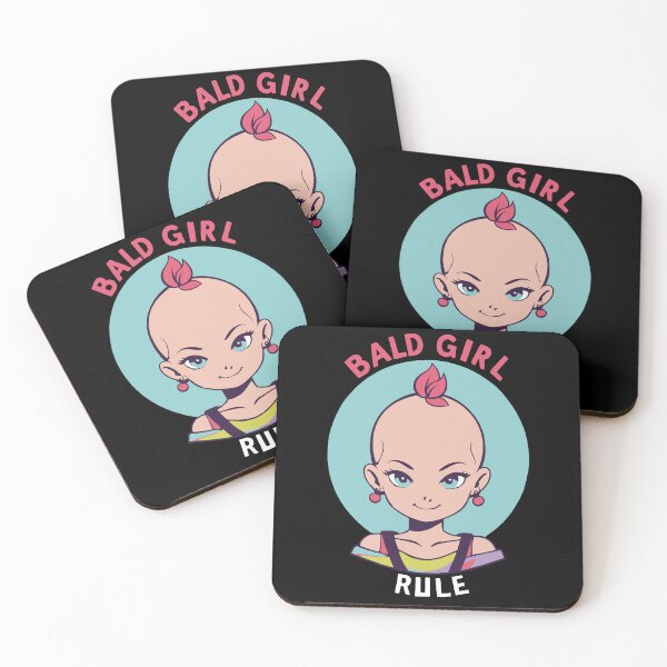 Item preview, Bald girl x bald girl designed and sold by The  Knick Knack Nook.
