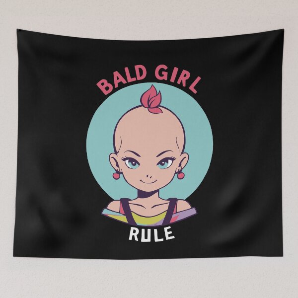 Item preview, Bald girl x bald girl designed and sold by The  Knick Knack Nook.