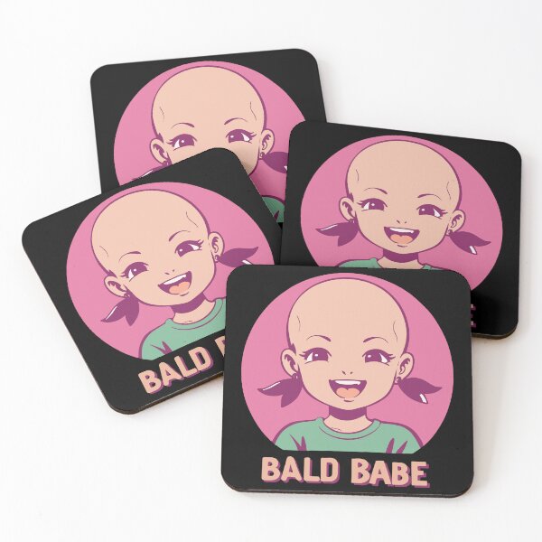 Item preview, Bald girl x bald girl designed and sold by The  Knick Knack Nook.