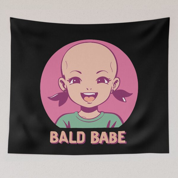Item preview, Bald girl x bald girl designed and sold by The  Knick Knack Nook.