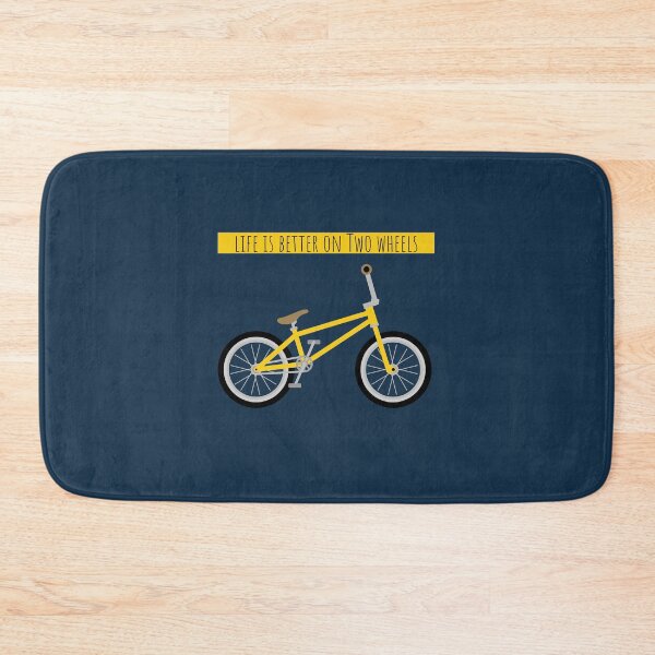 Item preview, life is better when time spent biking.  designed and sold by ninjapineapple.